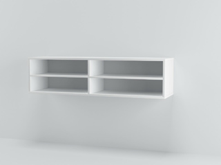 Фото Модульная система «СМАРТ-1» Антресольная полка открытая 1400 (Арт. С-1.11). Модульная система Смарт 1.