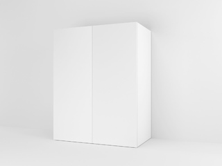 Фото Модульная система «СМАРТ-1» Шкаф подвесной с 2-мя распашными фасадами (Арт. С-1.14). Модульная система Смарт 1.