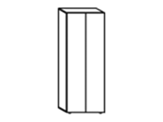 Фото Модульная система «СМАРТ-1» Шкаф гардеробный (Арт. С-1.16). Модульная система Смарт 1.