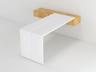 Фото Модульная система «СМАРТ-1» Стол-трансформер поворотный с ящиками (Арт. С-1.19). Модульная система Смарт 1.