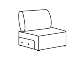 Фото Диван «Смарт» Классика 1400 (Д3). Диваны для модульной системы Смарт-1.