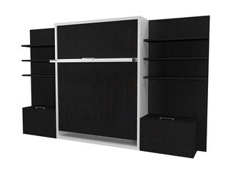 Фото Кровать-трансформер «СМАРТ-1» ПЛ_К1600_ПП. Примеры комплектаций Смарт 1.