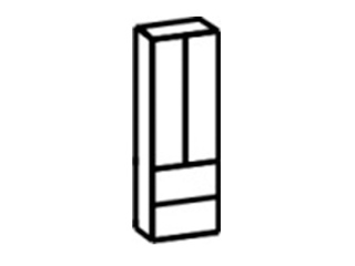 Фото Модульная система «СМАРТ-3» Пенал для хранения (Арт. С-3.13). Модульная система Смарт 3.