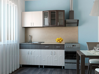 Фото Кухонный гарнитур «Аниме» 1600. Кухонные гарнитуры Аниме.