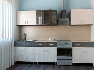 Фото Кухонный гарнитур «Аниме» 2400. Кухонные гарнитуры Аниме.