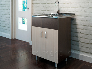 Фото Кухня Аниме тумба с накладной мойкой 600. Модули для кухни Аниме.