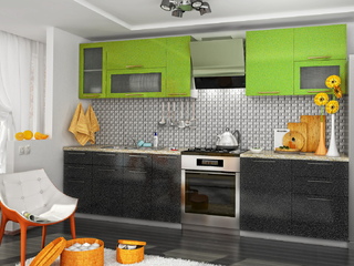 Фото Гарнитур Олива 3100. Кухонные гарнитуры Олива.