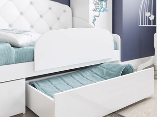 Фото Бортик для кровати Гламур. Модульная детская Гламур.