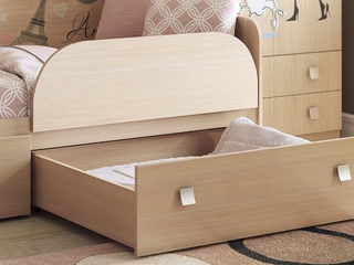 Фото Бортик к кровати Амели. Модульная детская Амели.