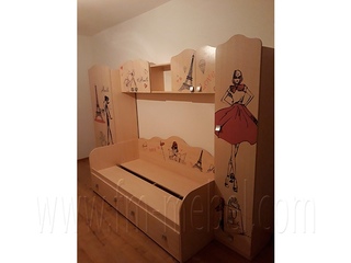 Фото Детский гарнитур Амели-3. Детские гарнитуры Амели.