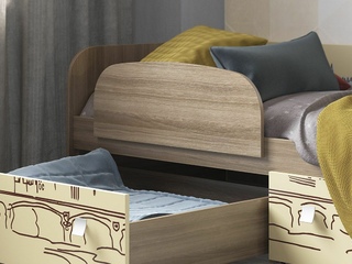 Фото Манхэттен Бортик для кровати. Модульная детская Манхэттен.