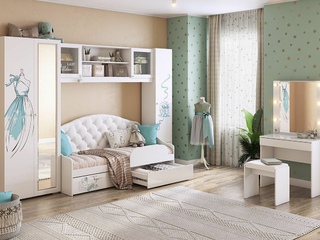 Фото Детский гарнитур Гламур №2. Детские гарнитуры Гламур.