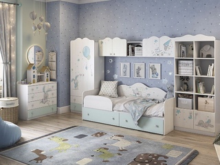 Фото Детский гарнитур Бонни 2. Детские гарнитуры Бонни.