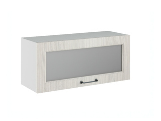 Фото Кухня Капри ПГС 800 Шкаф верхний горизонтальный стекло. Модули для кухни Капри.