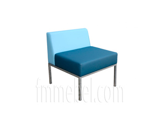 Фото Диван Тайм модульный - 1-местный модуль без подлокотников. Диваны Тайм.