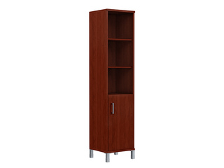 Фото Шкаф-колонка высокая с глухой малой дверью - B 431-2L. Шкафы и стеллажи Born.