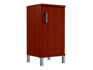 Фото Шкаф-колонка низкая с глухой малой дверью - B 411-2L. Шкафы и стеллажи Born.