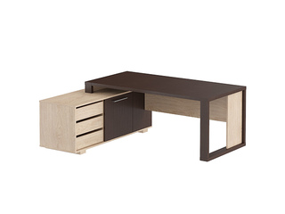 Фото Стол руководителя ACT 1916(L). Столы и приставки Alto.