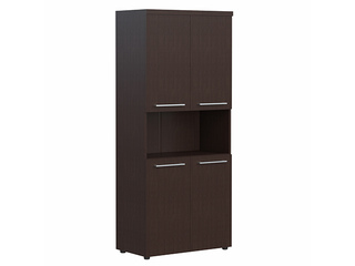 Фото Шкаф с 2-мя комплектами глухих малых дверей и топом AHC 85.4. Шкафы и стеллажи Alto.