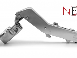 Фото Мебельная петля с доводчиком Boyard LINE 45° Н642C02 без ответной планки. Комплектующие.