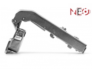 Фото Мебельная петля с доводчиком Boyard LINE 90° H74202 без ответной планки. Комплектующие.