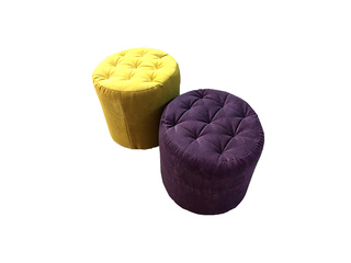 Фото Банкетка круглая new. Пуфы.