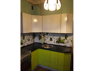 Фото Кухонный гарнитур Капля 2200х1800. Кухонные гарнитуры Капля.