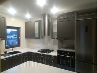 Фото Кухонный гарнитур Капри 1850х2600 с островом. Кухонные гарнитуры Капри.