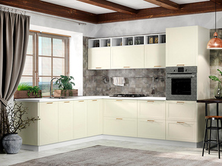 Фото Кухонный гарнитур Квадро 2220х2620. Кухонные гарнитуры Квадро.