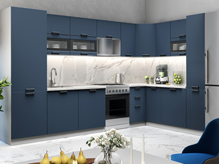 Фото Кухонный гарнитур Ройс №8. Кухонные гарнитуры Ройс.