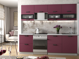 Фото Кухонный гарнитур Ройс №9. Кухонные гарнитуры Ройс.