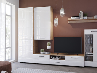 Фото Мини-стенка Асти №9. Примеры комплектаций Асти.