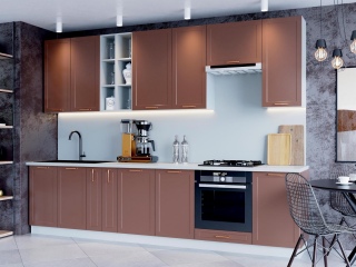 Фото Кухонный гарнитур Квадро №1. Кухонные гарнитуры Квадро.