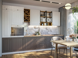 Фото Кухонный гарнитур Империя №12. Кухонные гарнитуры Империя.