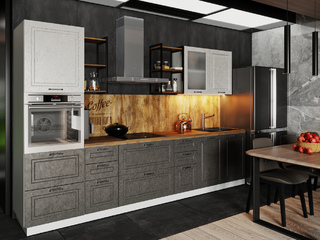 Фото Кухонный гарнитур Капри №28. Кухонные гарнитуры Капри.