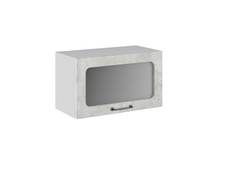 Фото Кухня Лофт ПГС 600 Шкаф верхний горизонтальный стекло. Модули для кухни Лофт.