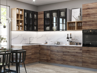 Фото Кухонный гарнитур Лофт №17. Кухонные гарнитуры Лофт.