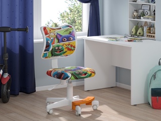 Фото Комплект детского стола Imago ПС-1 и кресла Chairman Kids 102 с подставкой для ног. Столы в детскую.