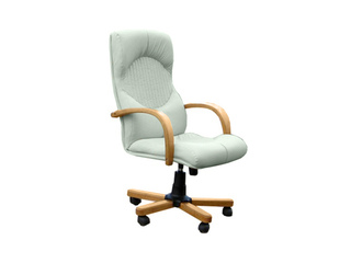 Фото Кресло руководителя Гермес дерево / дерево. Кресла Гермес.