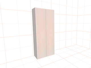 Фото Модульная система «СМАРТ-3» Шкаф гардеробный (Арт. С-3.27). Модульная система Смарт 3.