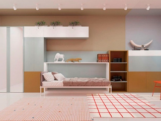 Фото Комплект детской мебели Смарт-3 в комнату мальчика №3. Примеры комплектаций Смарт 3.