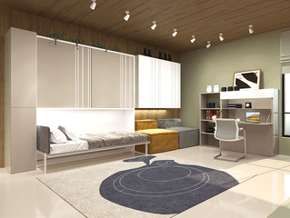 Фото Комплект подростковой мебели Смарт-3 в комнату №4. Примеры комплектаций Смарт 3.