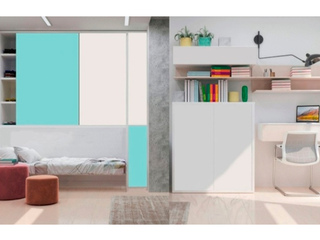 Фото Комплект подростковой мебели Смарт-3 в комнату №5. Примеры комплектаций Смарт 3.