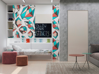 Фото Комплект мебели №8 модульной мебели Смарт-3 мини. Примеры комплектаций Смарт 3.