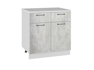 Фото Кухня Лофт С2Я 800 Шкаф нижний(2 ящика). Модули для кухни Лофт.