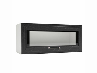 Фото Кухня Риволи ПГС 800 Шкаф верхний горизонтальный стекло. Модули для кухни Риволи.