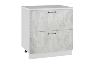 Фото Кухня Лофт СК2 800 Шкаф нижний комод (2 ящика). Модули для кухни Лофт.