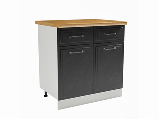 Фото Кухня Риволи С2ЯШ 800 Шкаф нижний (2 ящика). Модули для кухни Риволи.