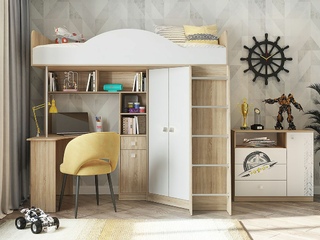 Фото Детский гарнитур Форсаж К2. Детские гарнитуры Форсаж.