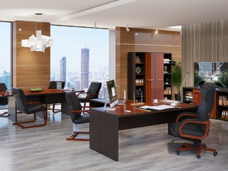 Фото Пример комплектации кабинета Morris-03. Примеры комплектаций кабинета Morris.